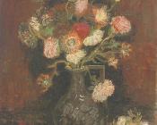Vase with Asters and Phlox II